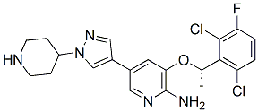 (S)-crizotinib Structure