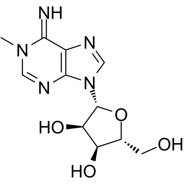 1-Methyladenosine Structure