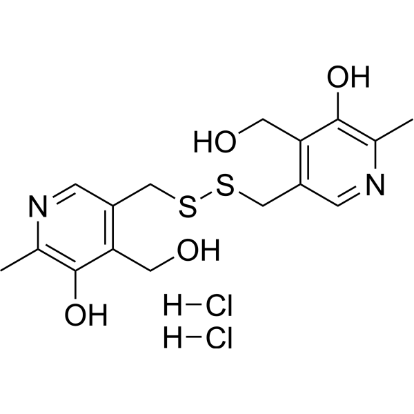 Pyrithioxin dihydrochloride Structure