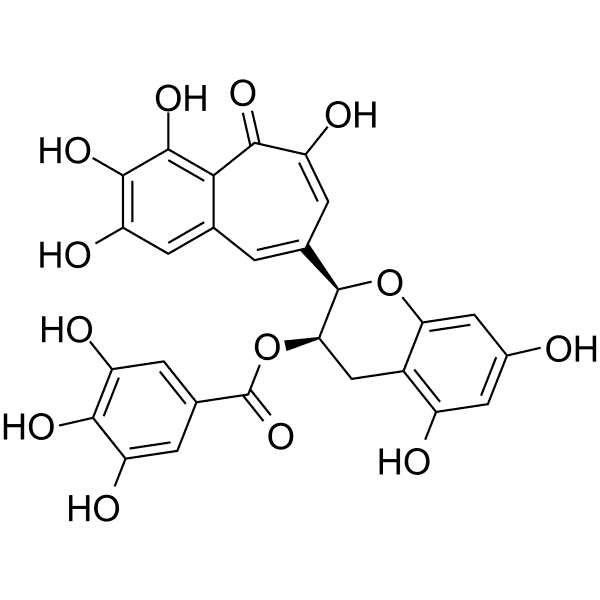 Epitheaflagallin 3-O-gallate Structure