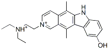 Datelliptium chloride Structure