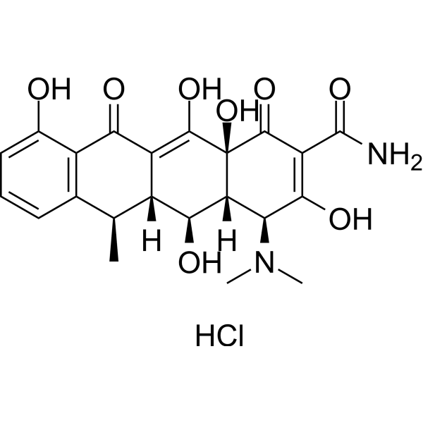 Doxycycline hydrochloride Structure