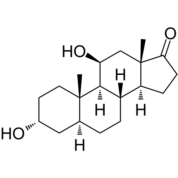 11β-Hydroxyandrosterone Structure