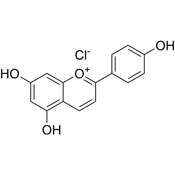 Apigeninidin chloride Structure