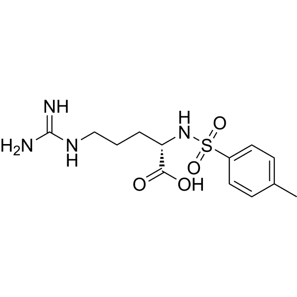 Tosyl-L-arginine Structure