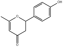 2-(4-Hydroxyphenyl)-6-methyl-
2,3-dihydro-4H-pyran-4-one Structure