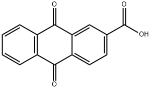 Anthraquinone-2-carboxylic Acid Structure