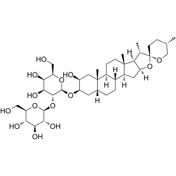 Anemarrhenasaponin A2 Structure
