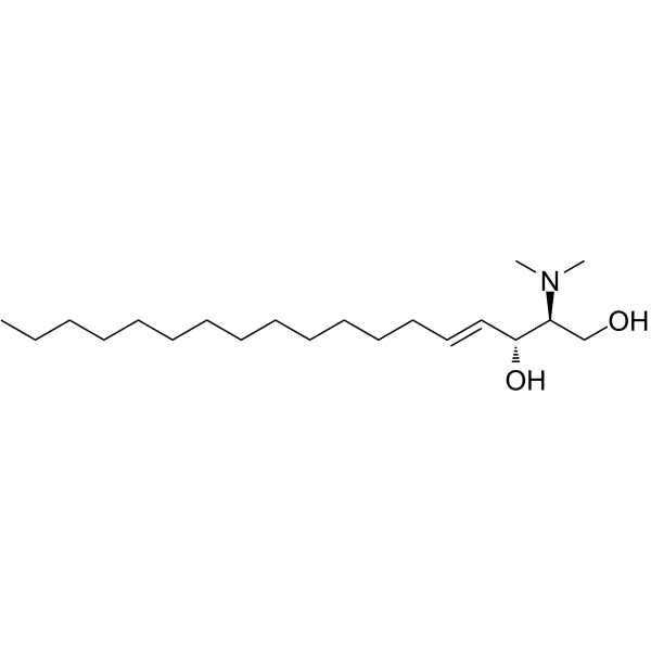 N,N-Dimethylsphingosine  Structure