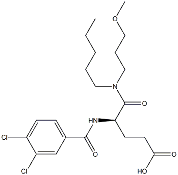 Dexloxiglumide Structure