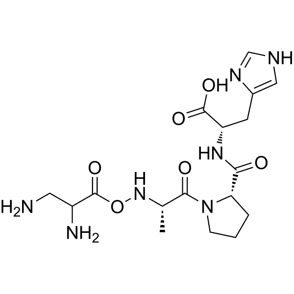 Diaminopropionoyl tripeptide-33 Structure