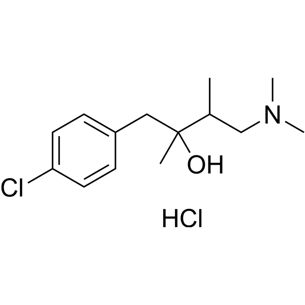 Clobutinol hydrochloride Structure