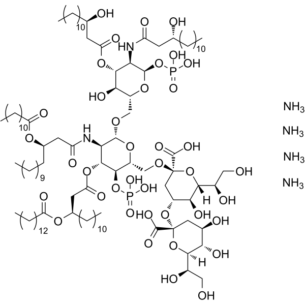 Kdo2-Lipid A ammonium Structure