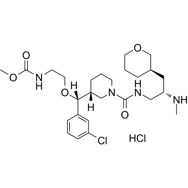 VTP-27999 Hydrochloride  Structure