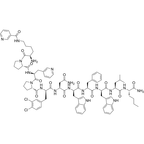 Spantide II Structure