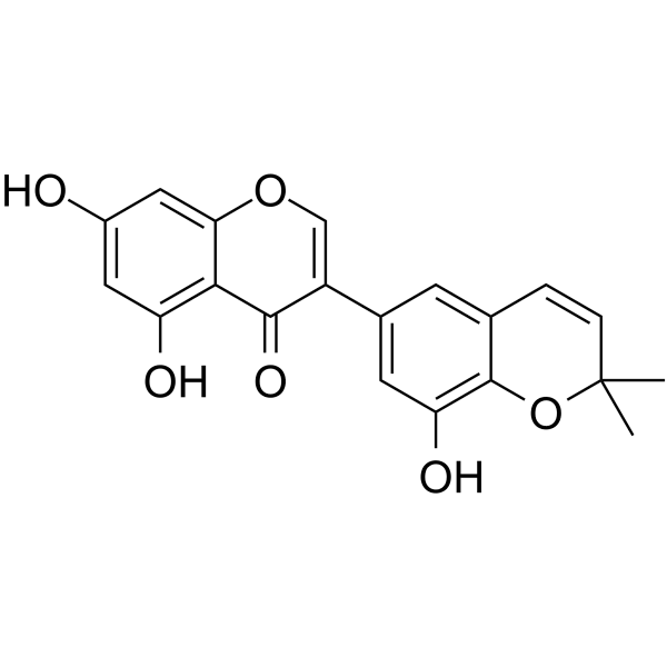 Semilicoisoflavone B Structure