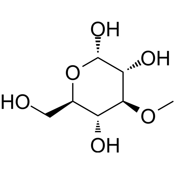 3-O-Methyl-D-glucopyranose  Structure