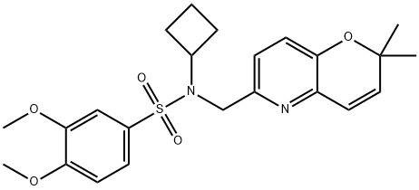 Arylsulfonamide 64B Structure