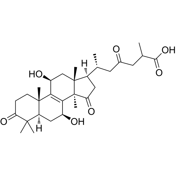 Ganoderic acid Df Structure