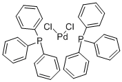 Bis(triphenylphosphine)palladium(II) dichloride Structure