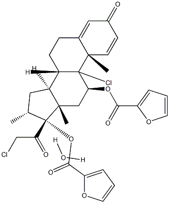 Mometasone Furoate Monohydrate Structure