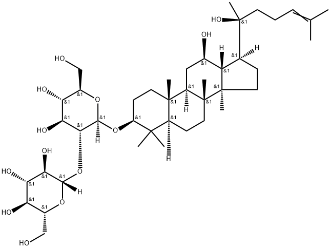 Ginsenoside-Rg3 Structure