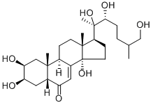 Inokosterone Structure