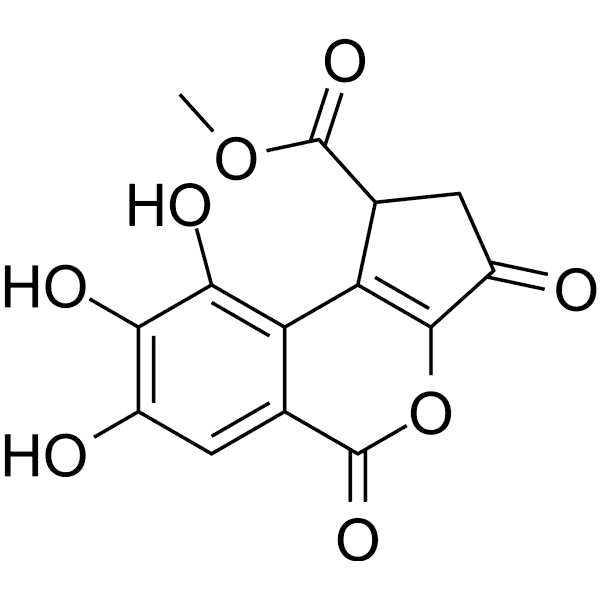 Methyl brevifolincarboxylate Structure