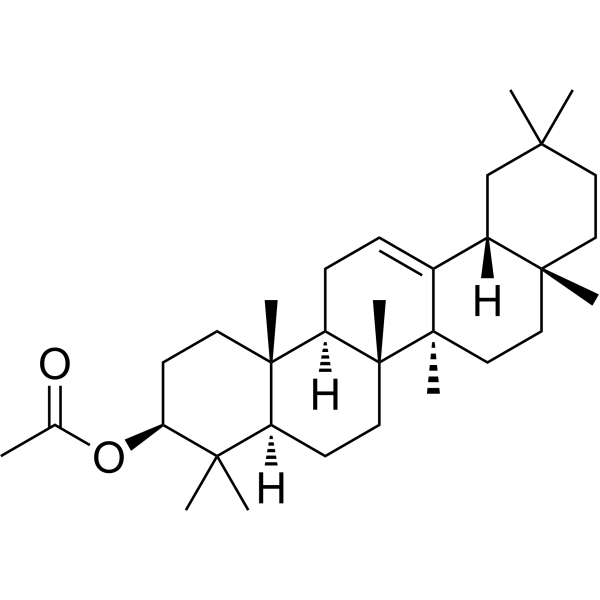 β-Amyrin acetate Structure