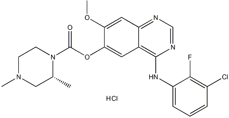 AZD3759 hydrochloride Structure