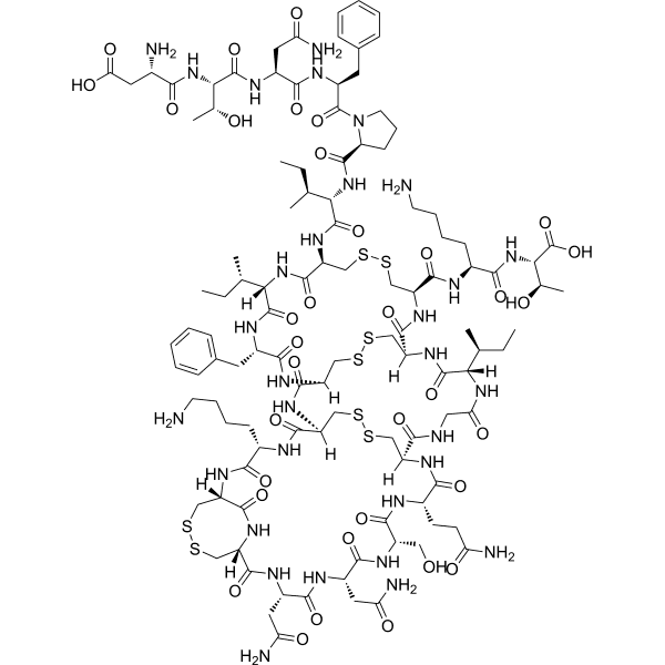 Hepcidin-1 (mouse) Structure
