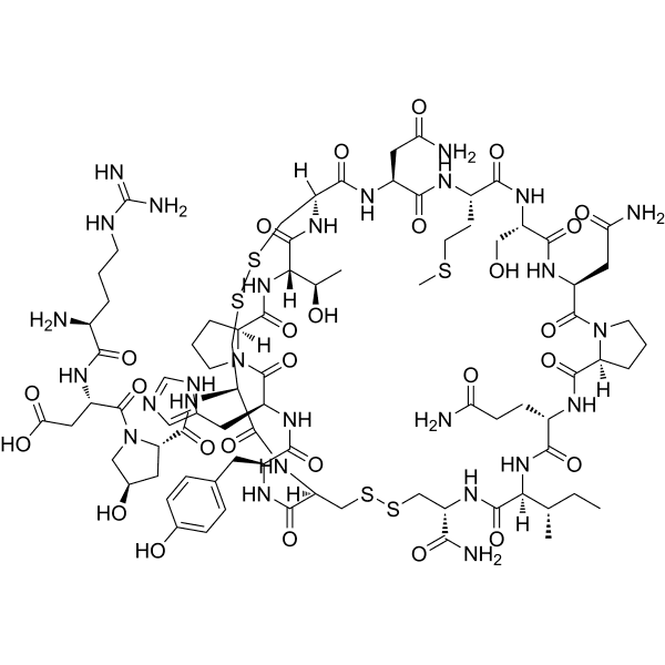 α-Conotoxin EI Structure
