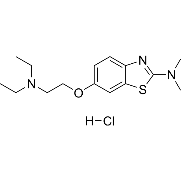 Diamthazole hydrochloride Structure