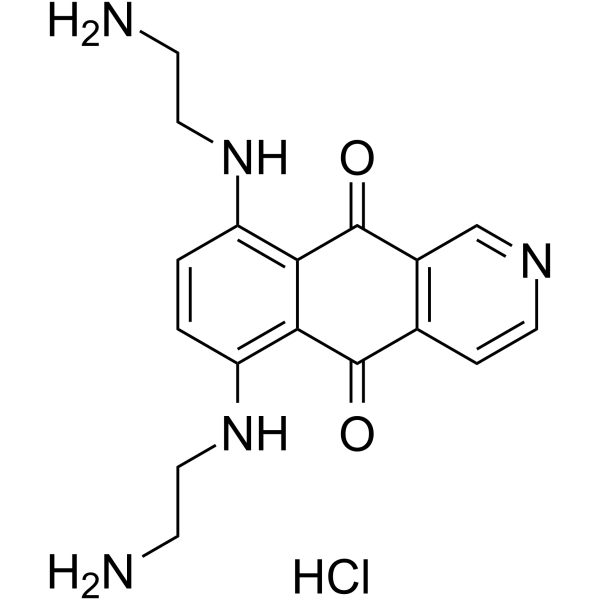 Pixantrone hydrochloride Structure