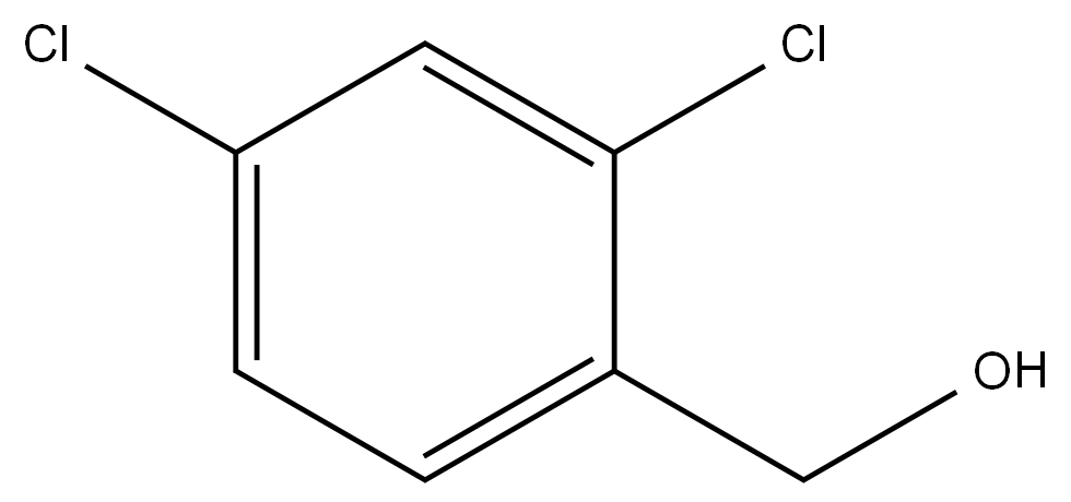 2,4-Dichlorobenzyl alcohol Structure