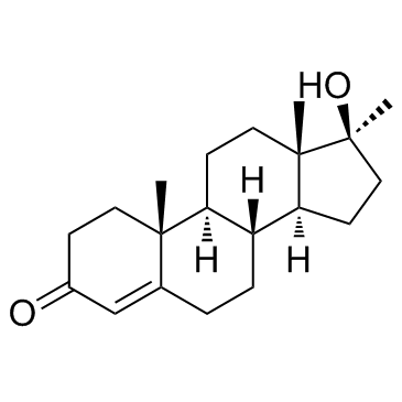 17α-Methyltestosterone Structure