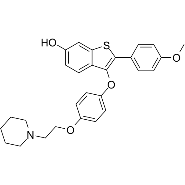 Arzoxifene Structure
