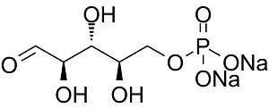 D-Ribose 5-phosphate disodium Structure