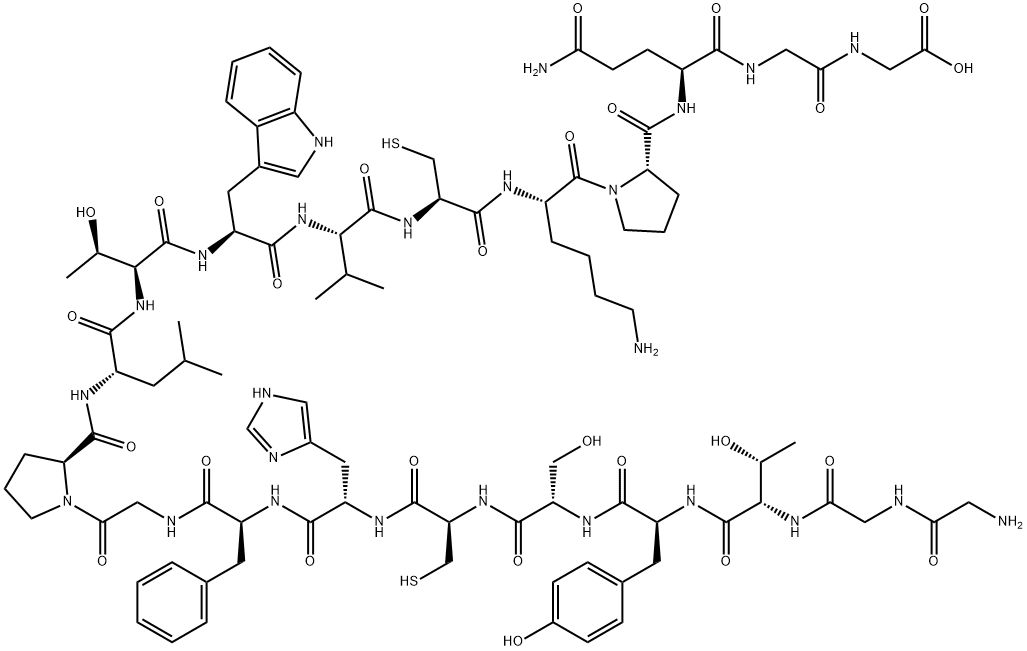 EPO mimetic peptide-1 Structure