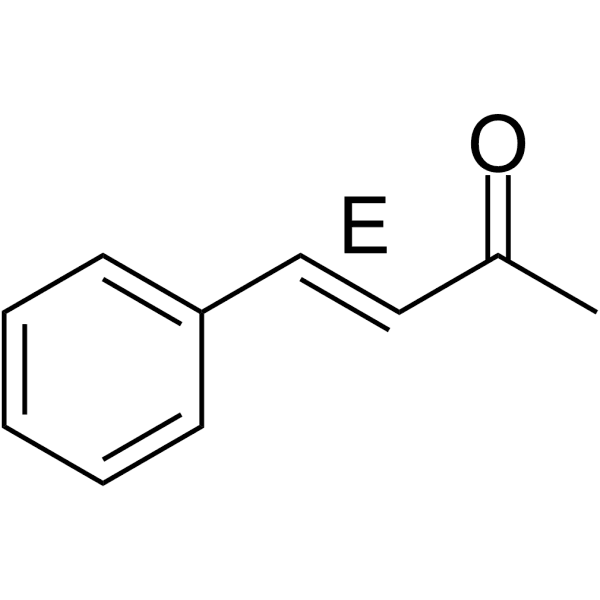 trans-4-phenylbut-3-en-2-one Structure