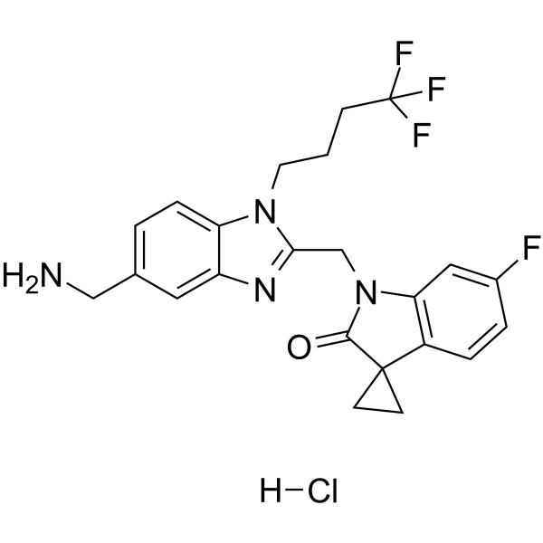 Sisunatovir hydrochloride Structure
