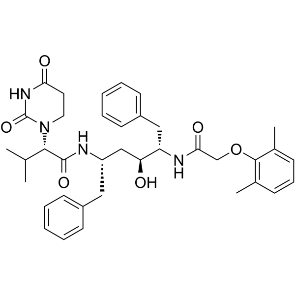 Lopinavir Metabolite M-1  Structure