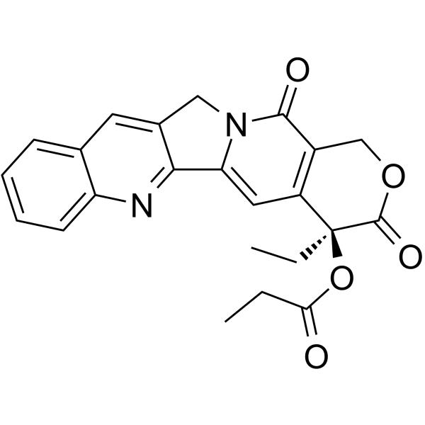 Camptothecin-20(S)-O-propionate Structure