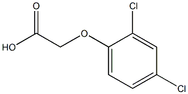 2,4-Dichlorophenoxyacetic acid Structure