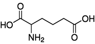 Aminoadipic acid Structure