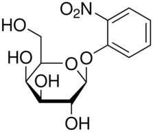 2-Nitrophenyl β-D-galactopyranoside Structure