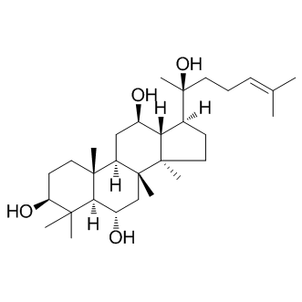 20(S)-Protopanaxatriol Structure