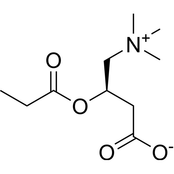 Propionyl-L-carnitine Structure