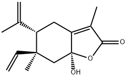 Hydroxyisogermafurenolide Structure