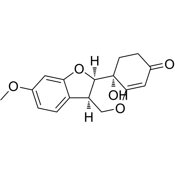 1,11b-Dihydro-11b-hydroxymedicarpin Structure